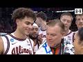 Illinois Final Four Bound 👏 Keaton Wagler &amp; Brad Underwood React to Win vs. Iowa