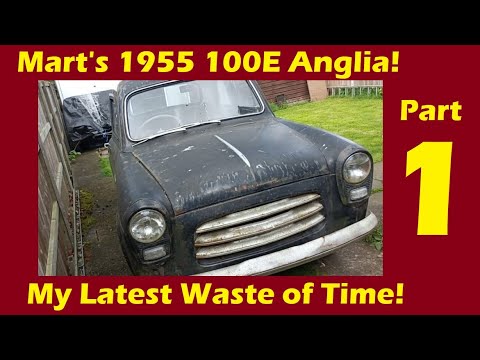 Mart buys a new project! It's Rusty! 1955 English Ford 100E Anglia! What have I done! Part 1! (2335)