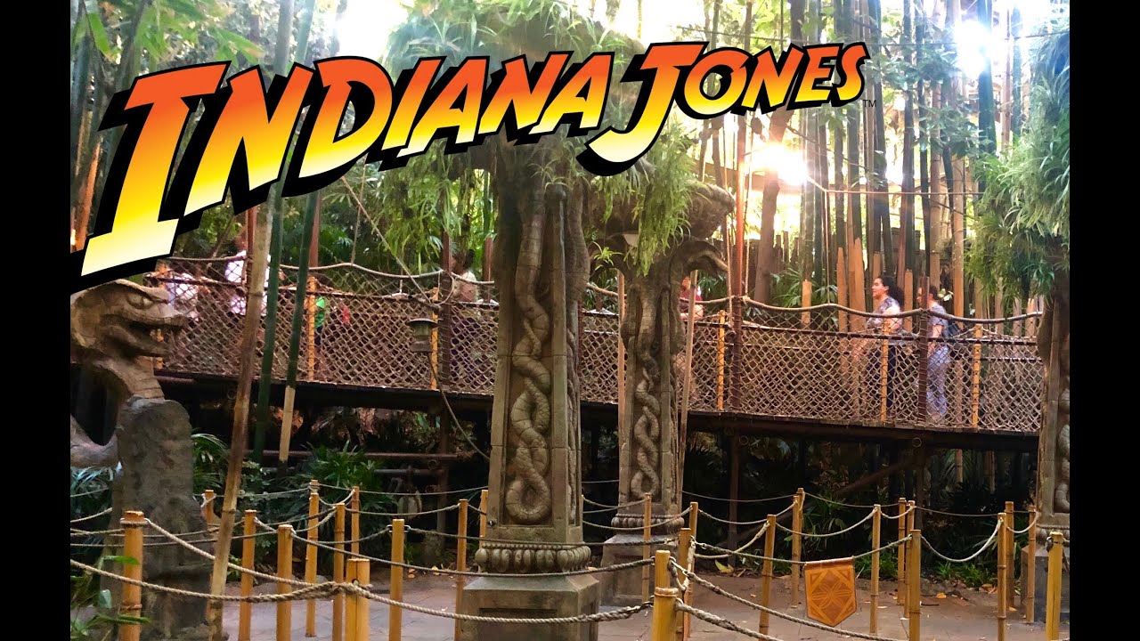 Disneyland - Ambience - Indiana Jones Queue