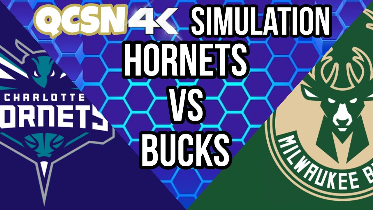4K Charlotte Hornets Vs Milwaukee Bucks Hornets Simulation NBA 4k-charlotte-hornets-vs-milwaukee-bucks-hornets-simulation-nba