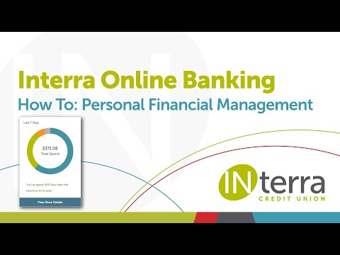 How To: Personal Financial Management | Online Banking | Interra Credit Union