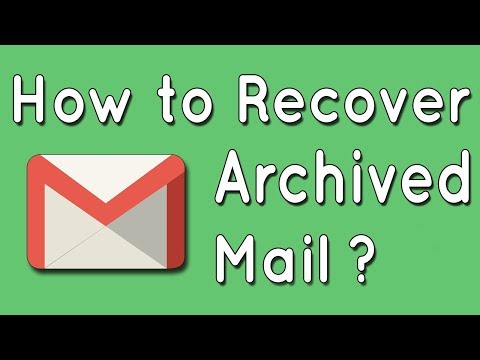 Como recuperar e-mails arquivados?
