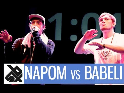 NAPOM vs BABELI  |  Shootout Beatbox Battle 2017  |  1/4 FINAL