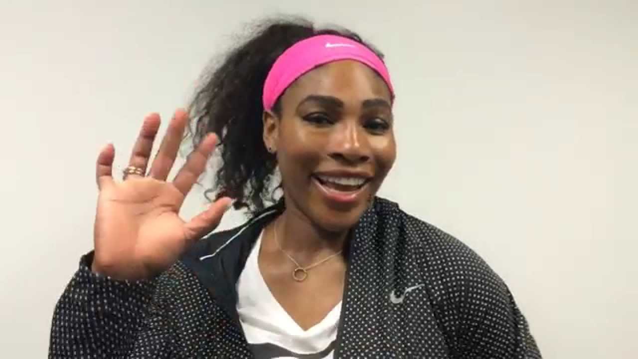 2015 Australian Open Champion Serena Williams Fan Message - YouTube