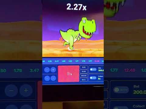 100x COINS!! DINO P.D 😧 #live #casino #slots#shorts