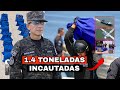 “Impactante incautación: 1.4 toneladas de droga valoradas en 35 millones de dólares”