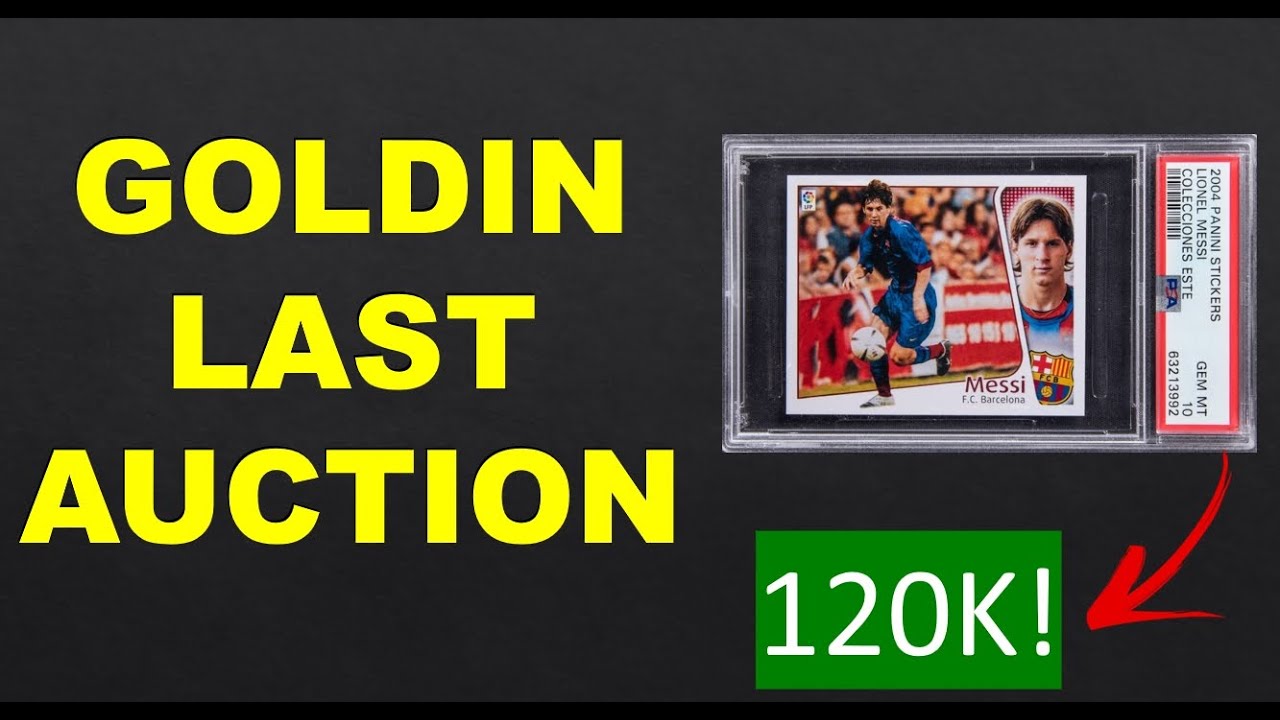 GOLDIN LAST AUCTION REVIEW YouTube