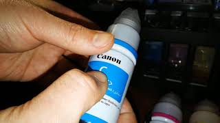 Заправка cтруйных принтеров на примере Canon g3411