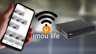 اليك طريقة توصيل جهاز DVR Dahua مع تطبيق imou life ومشاهدة كاميرات المراقبة محليا screenshot 1