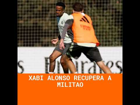 Xabi Alonso recupera a Militao