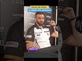 Ross Smith on Jimmy Van Schie... "an absolute gentleman"#darts #livedarts