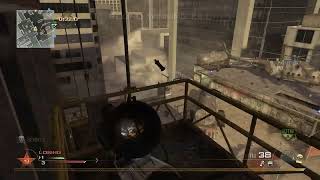 MW2 IW4X Easy Reverse Reload TRICKSHOT BOUNCE on HIGHRISE! INSANE!