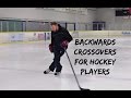 BACKWARDS CROSSOVERS FOR HOCKEY PLAYERS