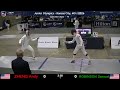 A1 - Cadet Men's Epee - T4 - (Zheng v Robinson) -  Junior Olympics - Kansas City,  MO - 2026