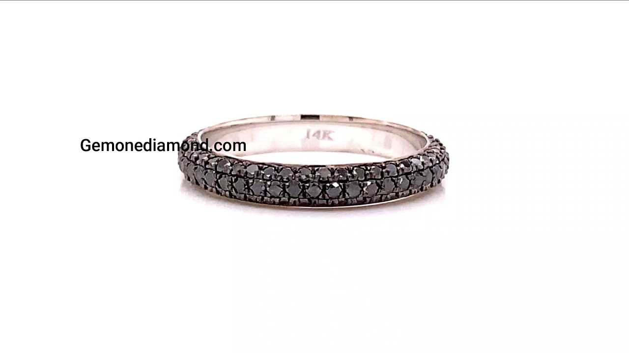 Black Diamonds Eternity Ring/Band