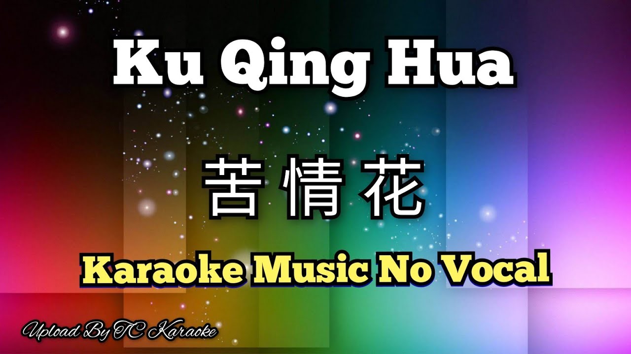 Ku Qing Hua 苦情花 karaoke no vocal