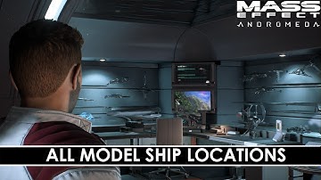 Mass Effect: Andromeda - All Model Ship Locations [Tempest Trophies]