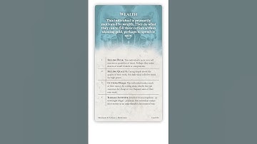 Pre-Generated Character 1 - The Oracle Character Generator