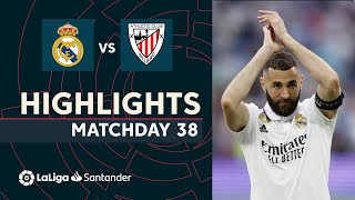 Resumen de Real Madrid vs Athletic Club (1-1)