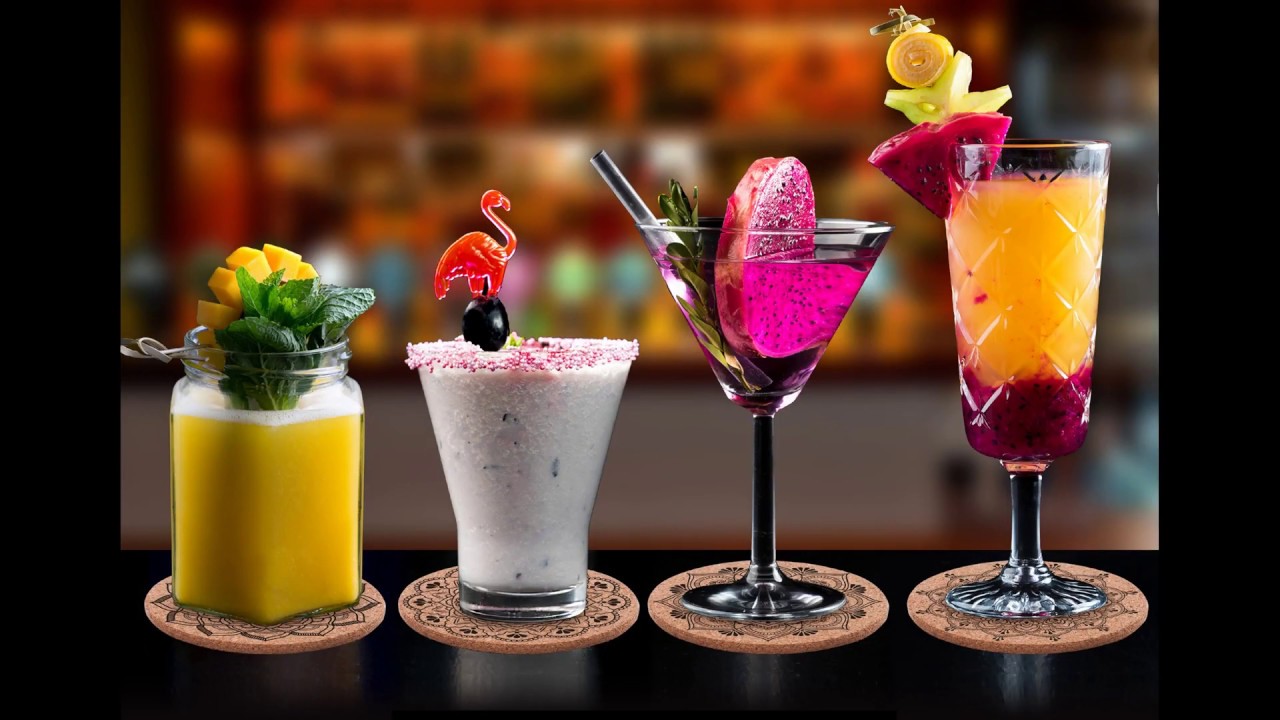 Diy Coasters, Cup Coasters, Coasters with Holder, Art Coasters, Cocktail Coasters