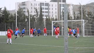 Gol de la Peña Sport. Peña Sport 1-3 UNAV (29-11-2014). Liga Regional Navarra Femenina