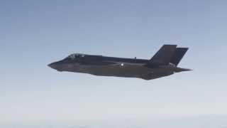 F-35A's First Internal Aerial Gun Test