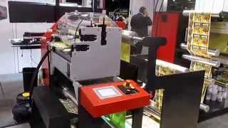 Inline varnish module for digital print