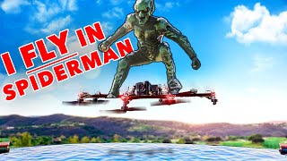 I FLEW in the new SPIDER-MAN MOVIE as the GREEN GOBLIN! SkySurfer Aircraft vs No Way Home,