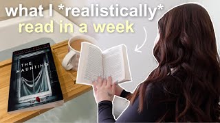 How Many Pages I realistically Read In A Week  mood Reading Reading Sprint Anticipated Reads