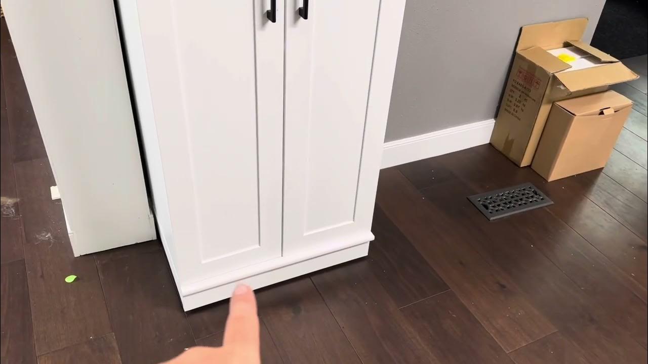 Assembly Time, Demo, & Review of my Sauder HomePlus Storage