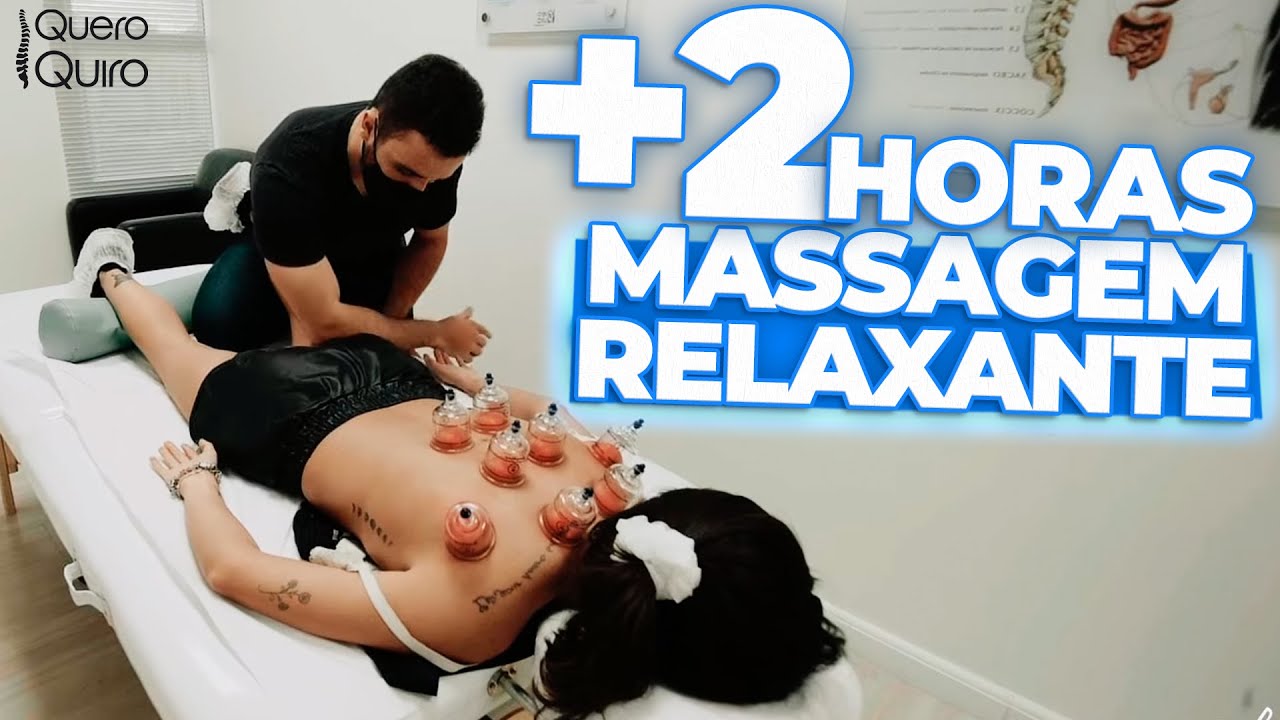 COMPILADO DE +2 HORAS de MASSAGEM RELAXANTE (100% ASMR E PERFEITA PARA DORMIR)