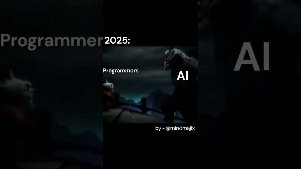 AI vs Human π #ai #aimemes #developermemes #coding #funny #comedy