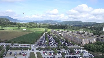 cDrones: Multi-UAV Area Coverage