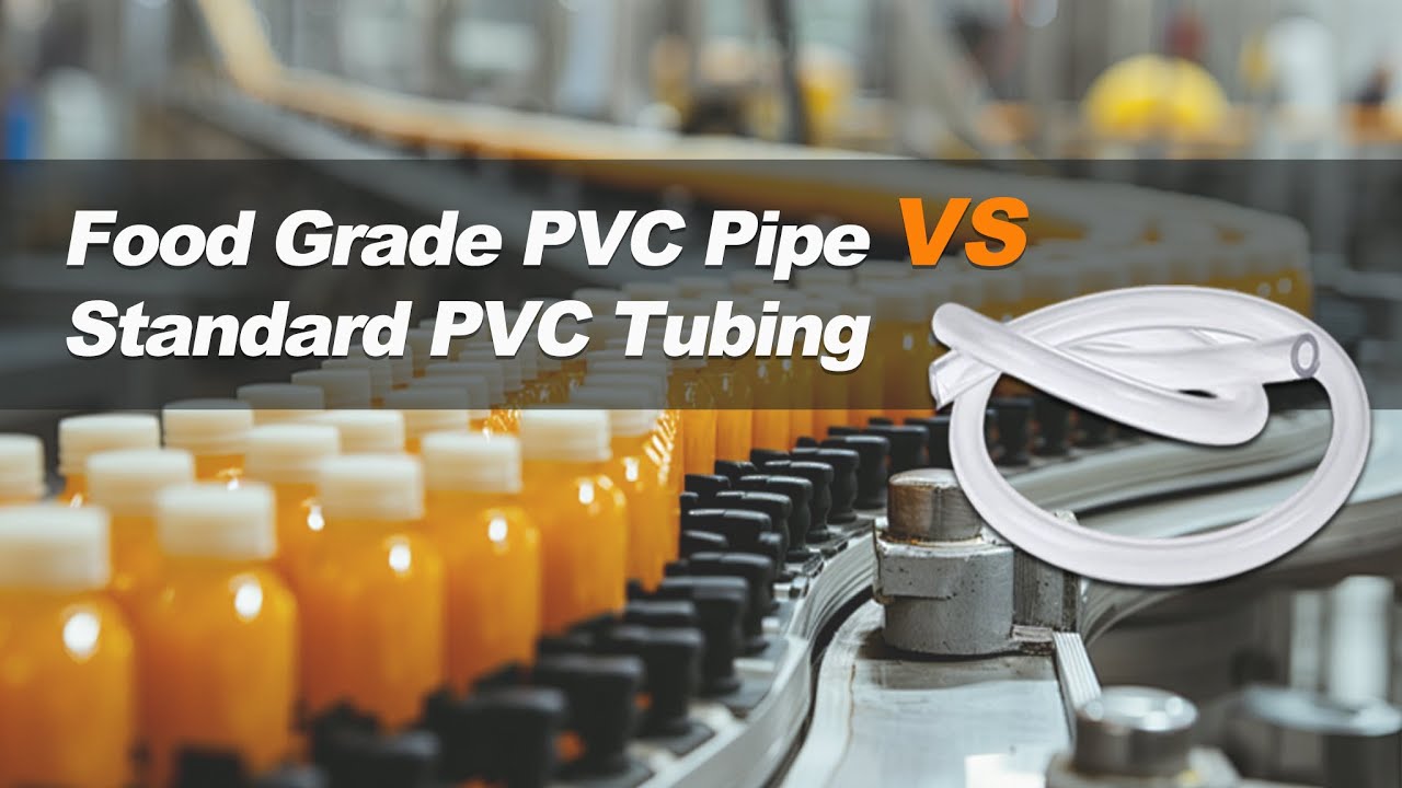 Food Grade PVC Tubing vs  Standard PVC Tubing Key Differences for Industrial Applications