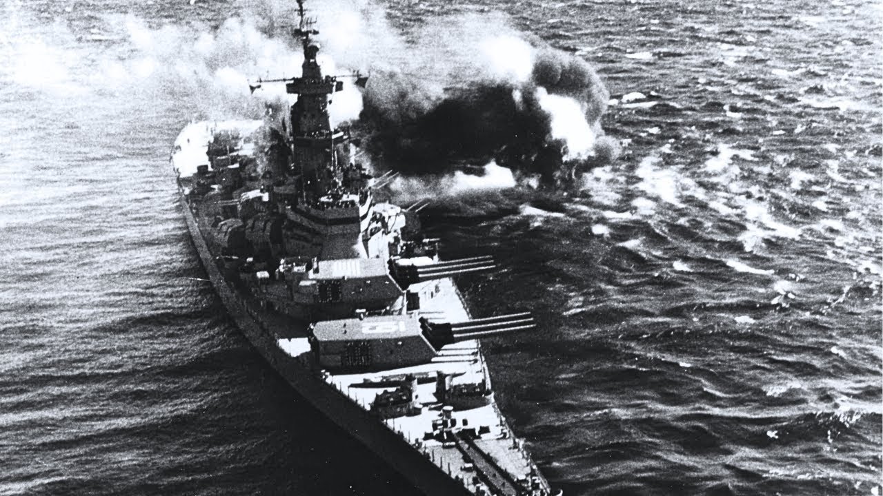 日本战列舰船员从未料到，“爱荷华”级战列舰的十六英寸主炮能将二千七百磅炮弹打到二十四英里之外?