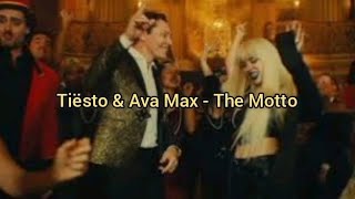 The Motto - Tiësto & Ava Max (Official Music Video) Sub indonesia
