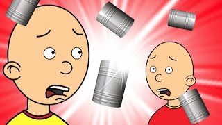 Caillou's Cans Without Labels