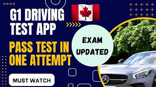 G1 Genius app | Pass G1 test Ontario 2023 | written driving test app | Canada driving test 2023 screenshot 4