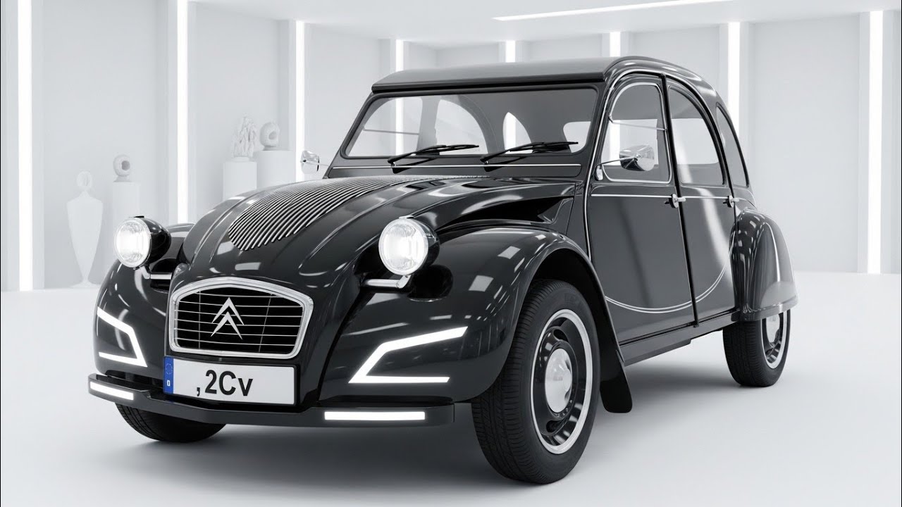 2027 Citroën 2CV First Look: Timeless Design with a Fully Electric Future!