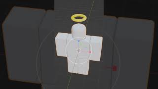 The Easiest Roblox UGC Accessory To Make In Blender! (Classic Angelic Halo Hat)  #roblox #robloxugc