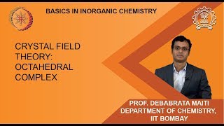 Week 2-Lecture 8 : Crystal Field Theory: Octahedral Complex