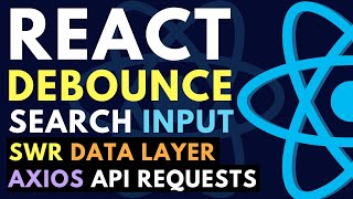 React Debounce Search Input API Call | useDebounce React Hook