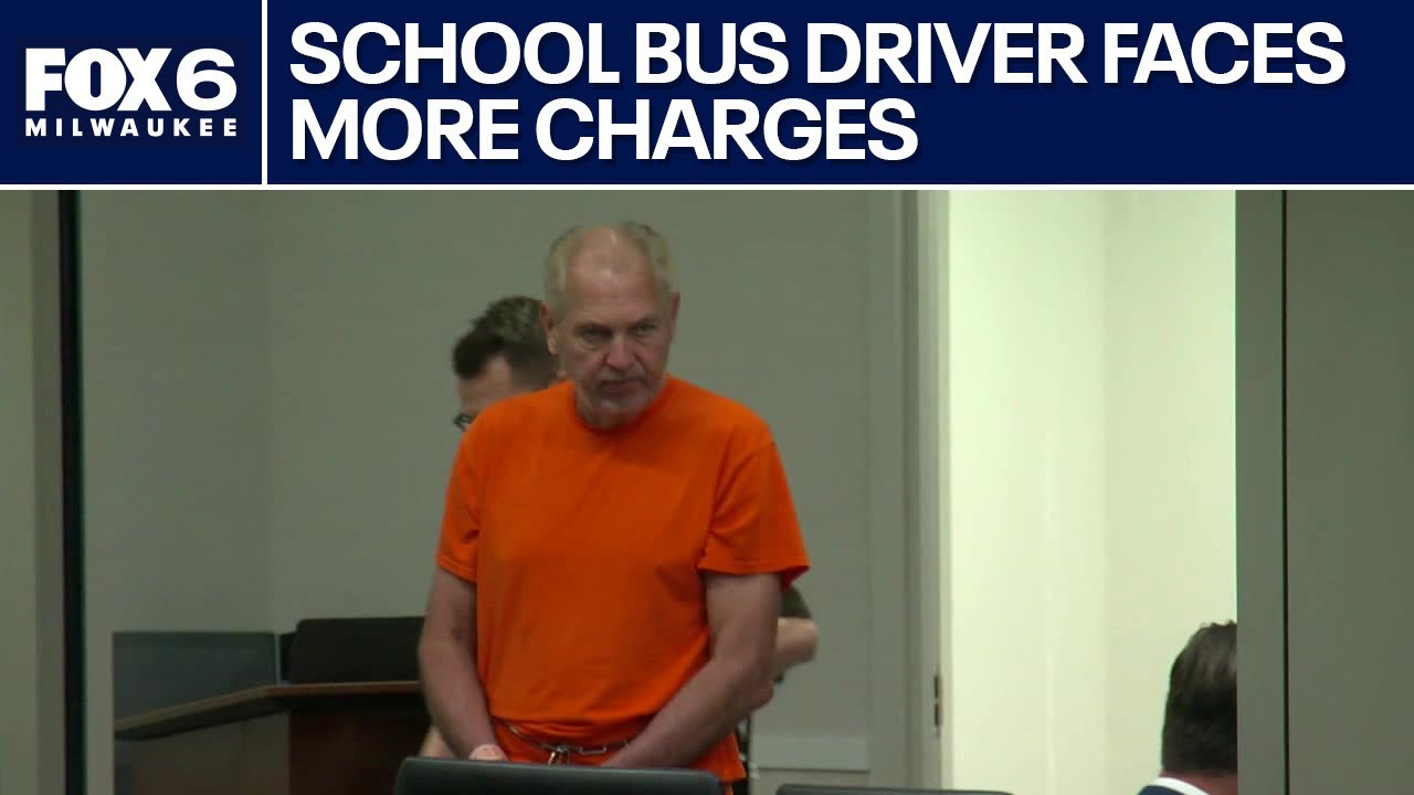 Child sexual assault; Pewaukee school bus driver faces more charges | FOX6 News Milwaukee