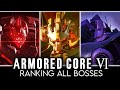 Ranking every boss in armored core 6 from worst to best