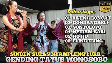 ( Bu Sulas )TAYUB WONOSOBO TERBARU 2025🔴LIVE KALIYOGO TLOGOMULYO KERTEK