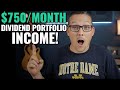 How To Generate Passive Income With Small Dividend Portfolio!