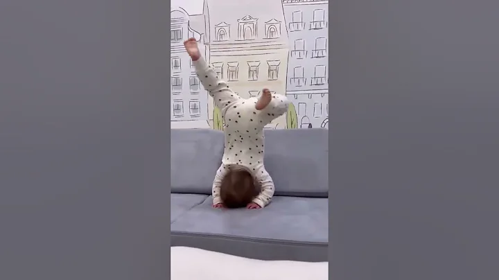 Little Girl Discovers Joy of Flipping Over and Is ...