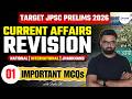 Current Affairs 2025-26 Revision | JPSC Prelims Current Affairs | Current Affairs Marathon- 1
