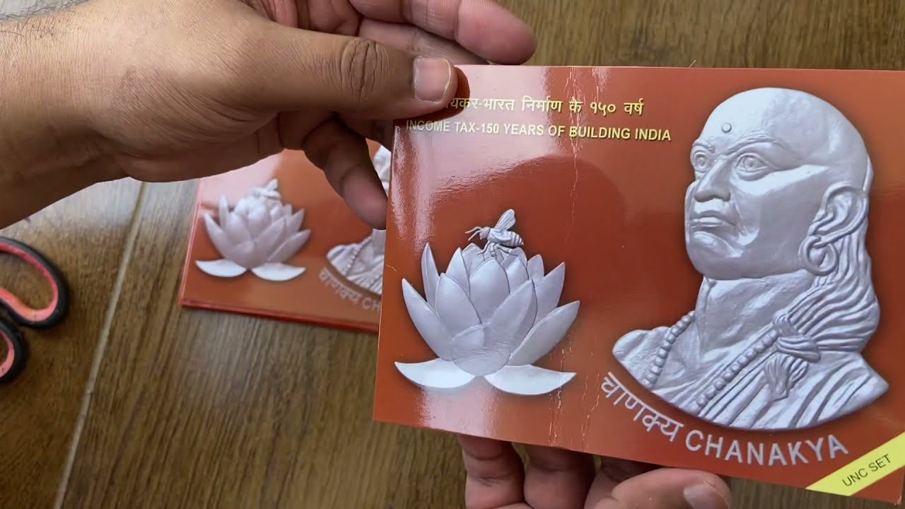 #47 Unboxing 150 Rs Silver, Commemorative, UNC Coin - Income Tax 150 Years of Building India (2010)