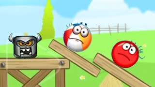 Red Ball 4 -  Sad Ball Friend vs Red Tomato Ball in Hills-Forest